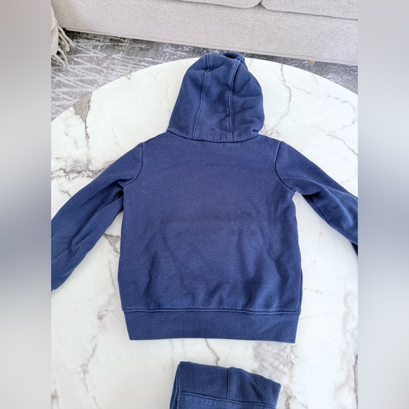 Navy and Green Nike Hoodie and Jogger Set - Picture 9 of 9